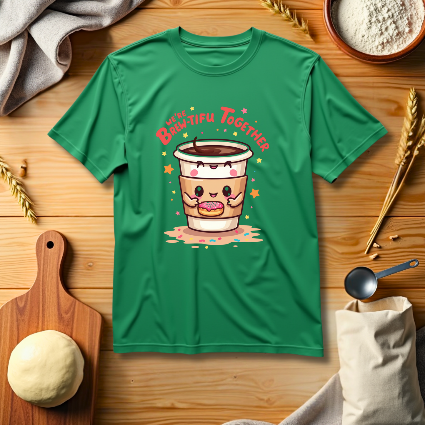 Kawaii Coffee T-Shirt