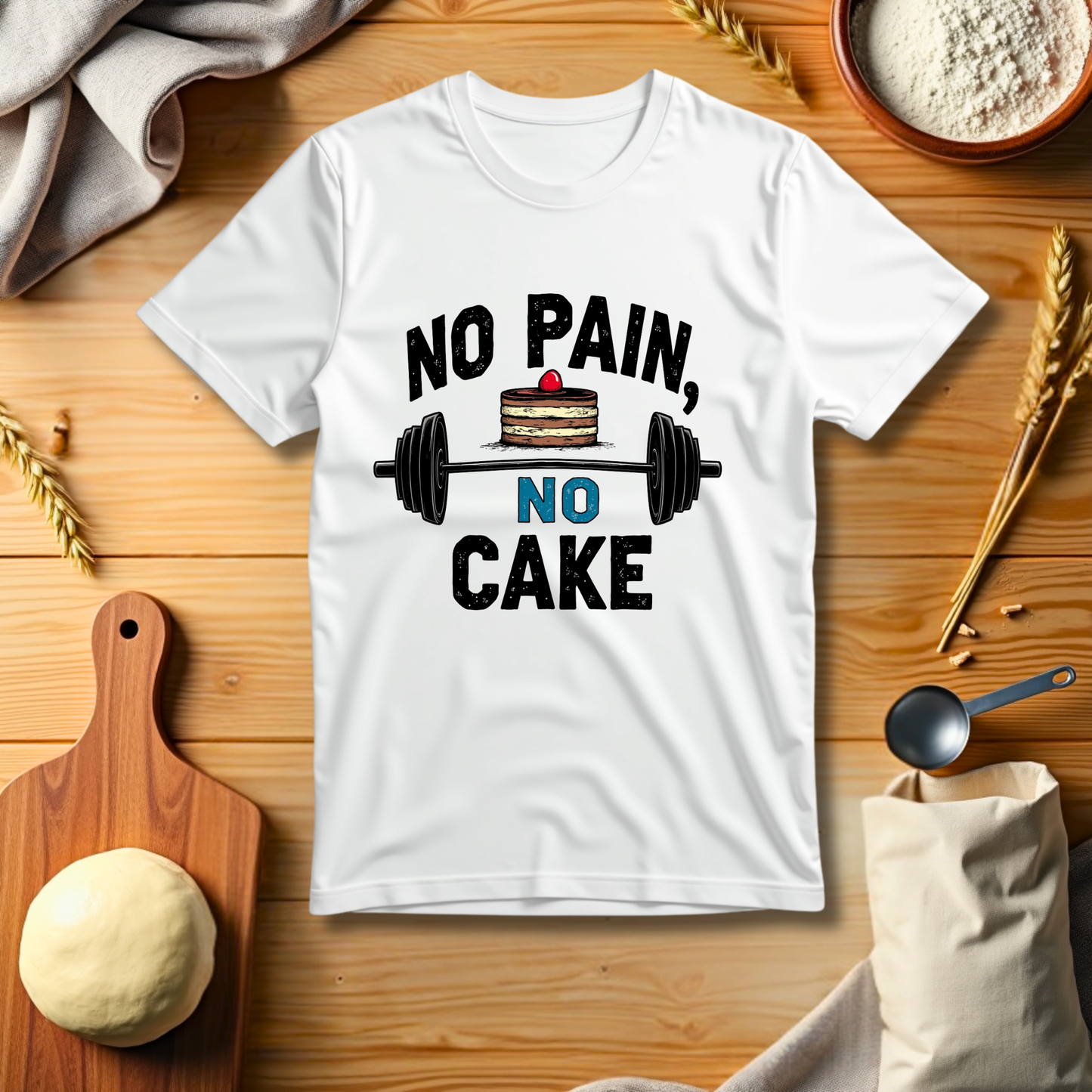 Cake Barbell T-Shirt