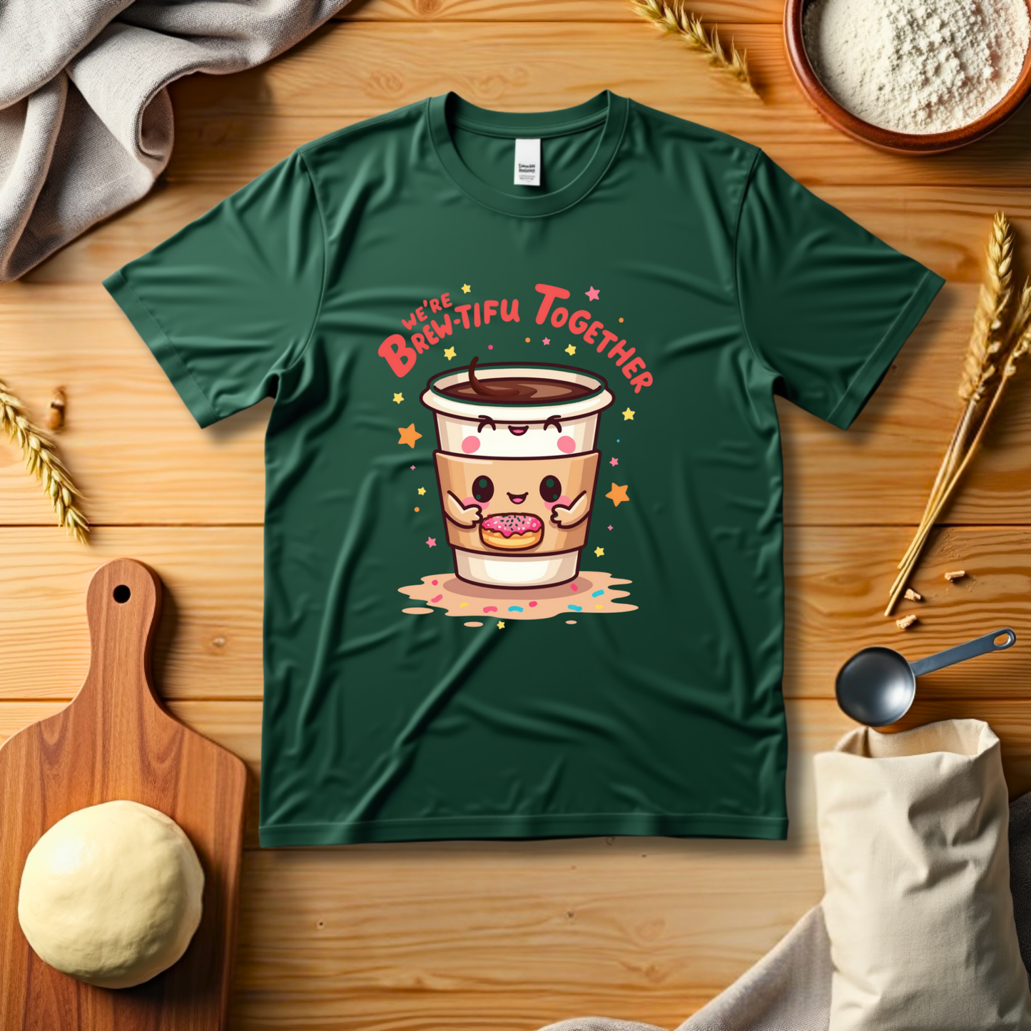 Kawaii Coffee T-Shirt